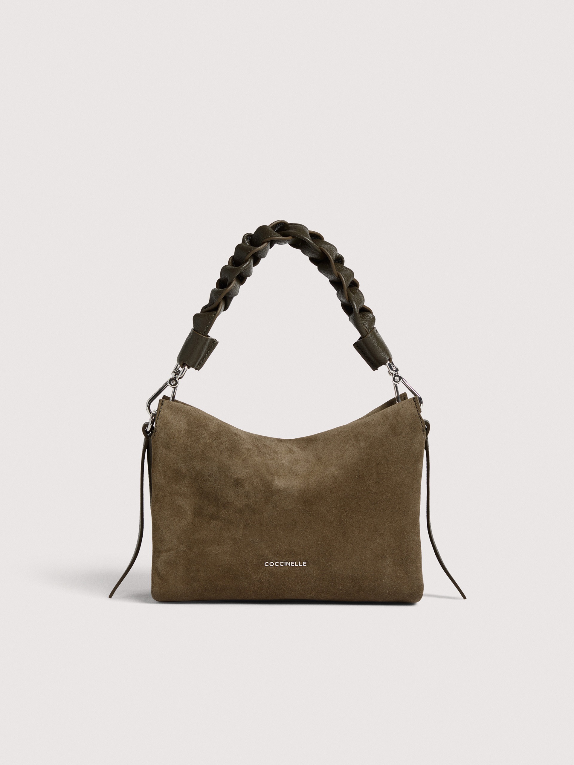 COCCINELLE BOHEME SUEDE BIMATERIAL W25 FANGO