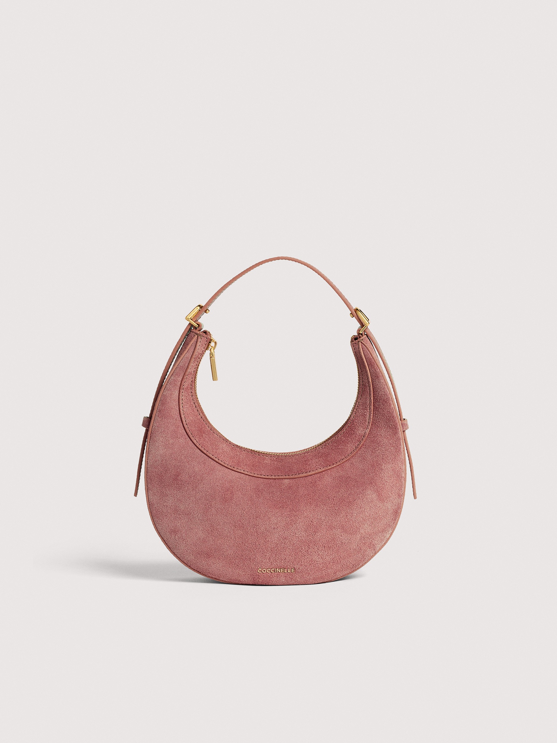 COCCINELLE WHISPER SUEDE P55 WINTER ROSE