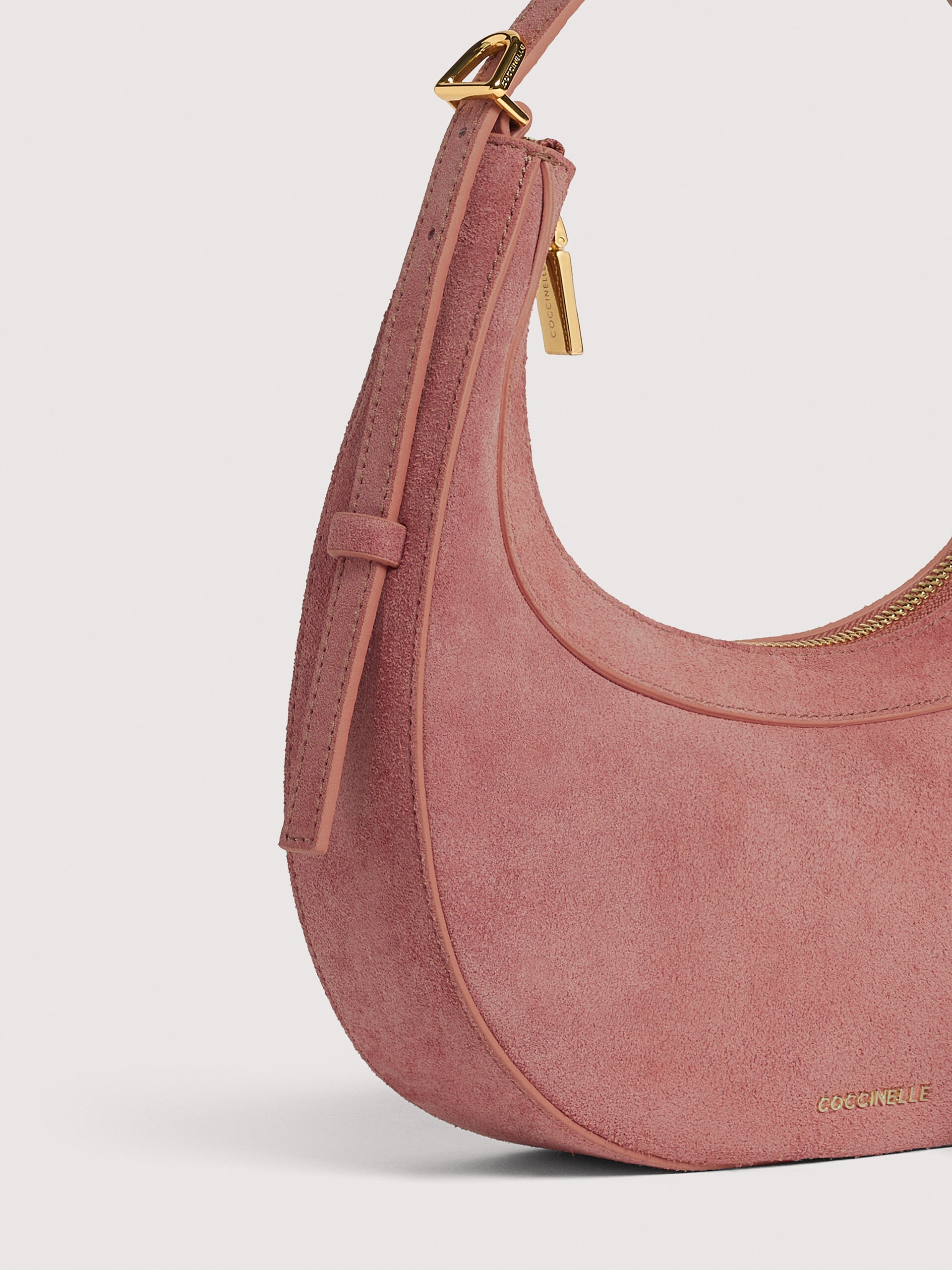 COCCINELLE WHISPER SUEDE P55 WINTER ROSE - immagine 4