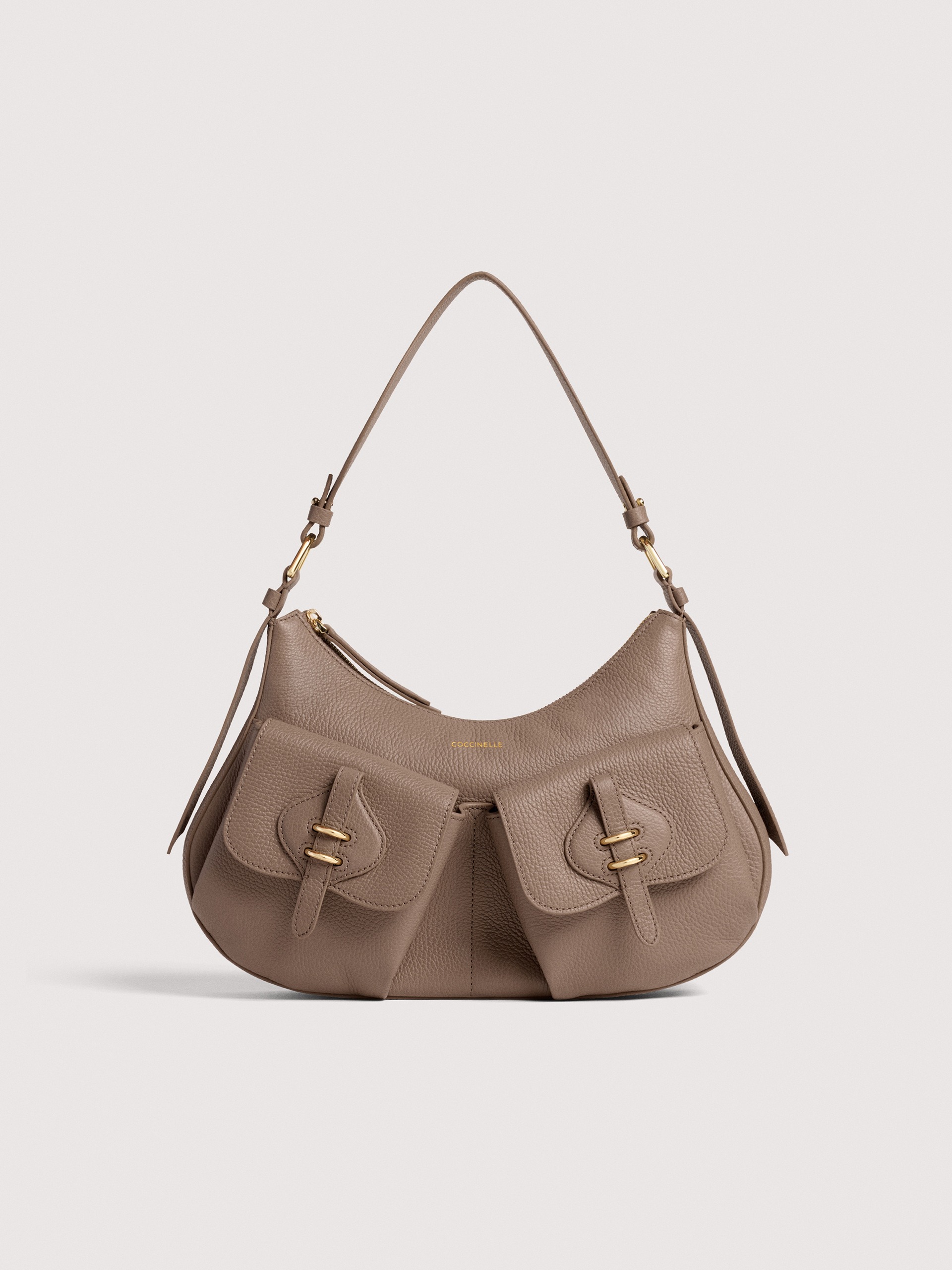 COCCINELLE MAVERY POCKET N59 WARMTAUPE