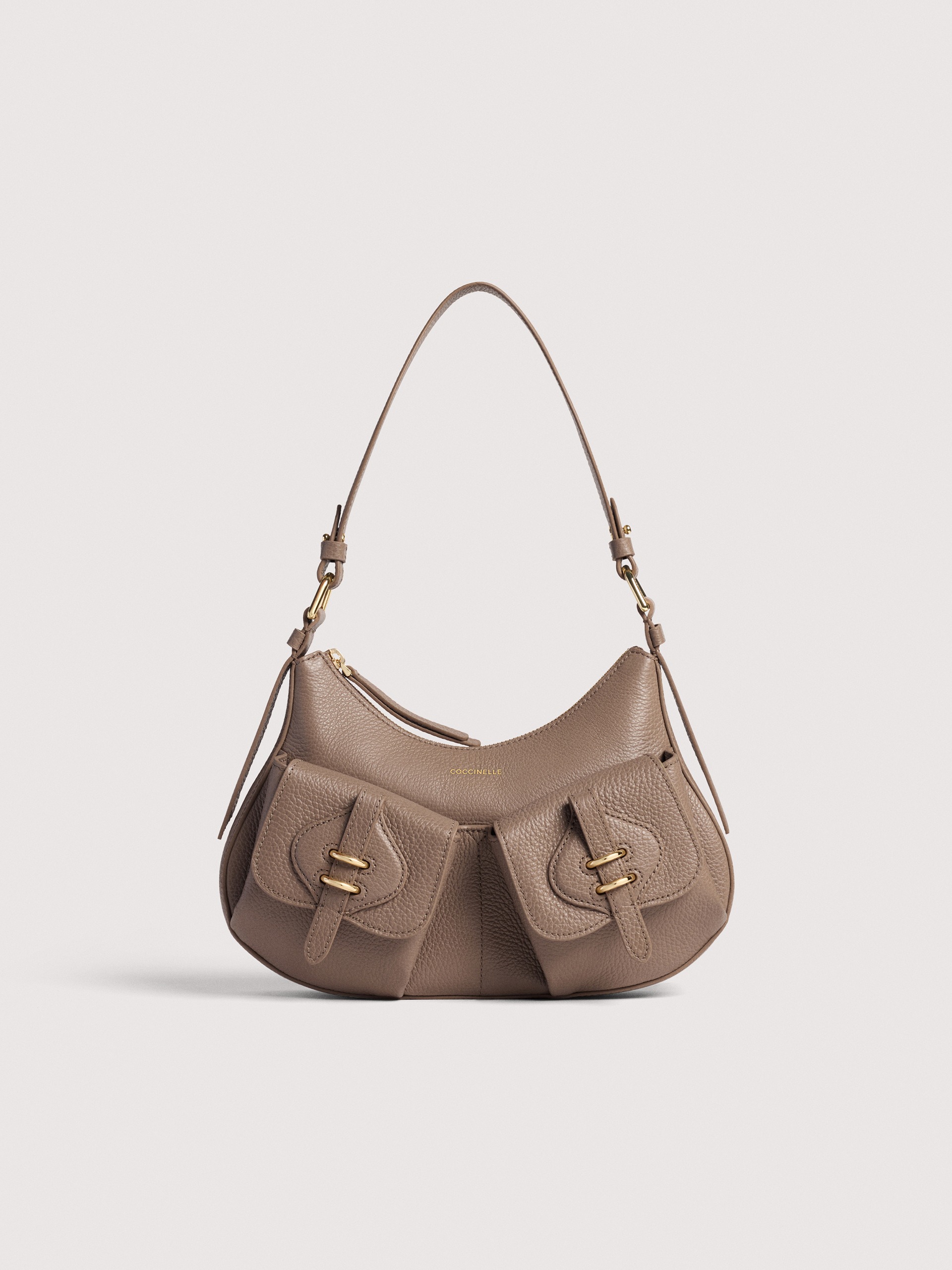 COCCINELLE MAVERY POCKET N59 WARMTAUPE