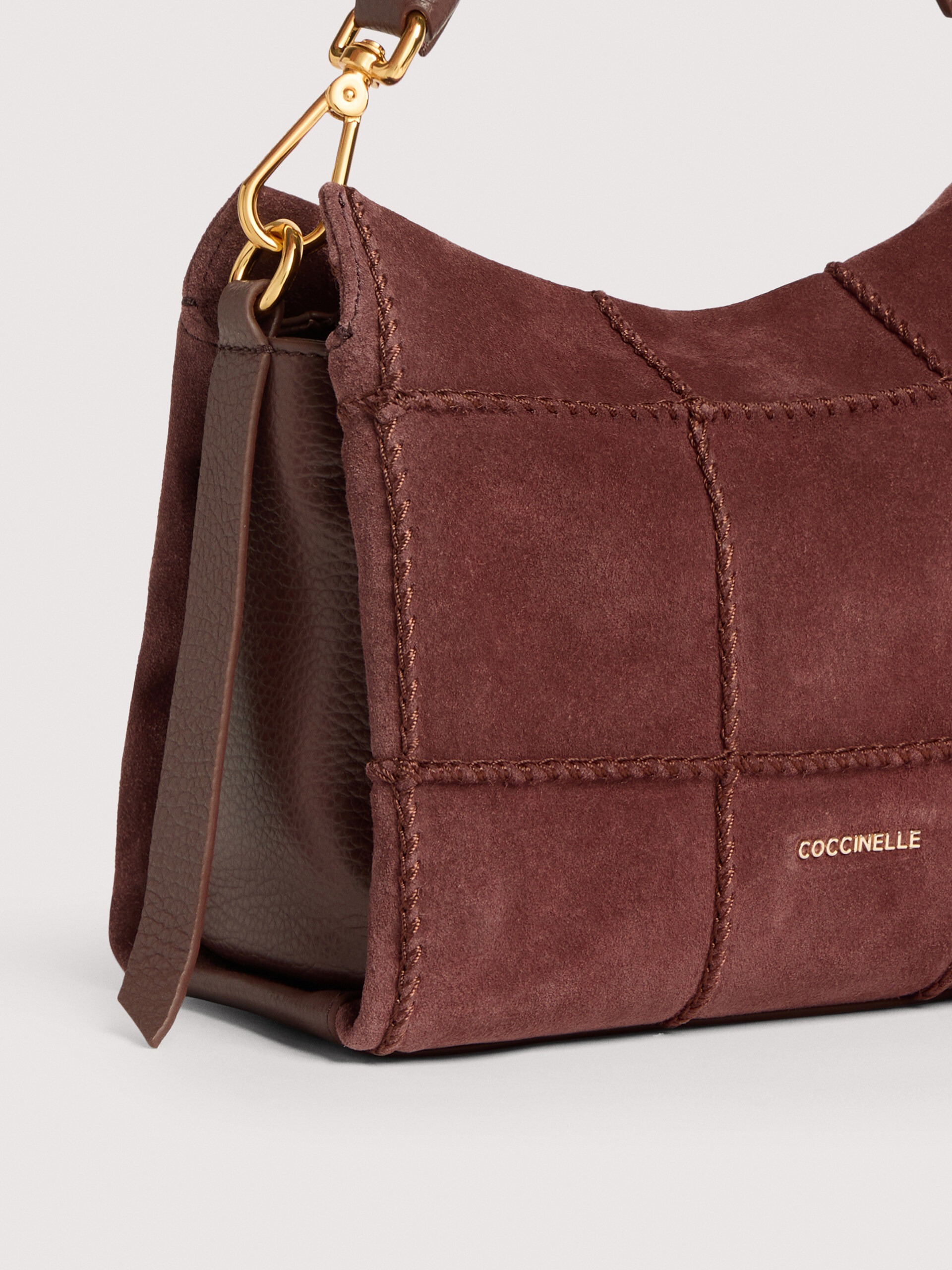 Coccinelle BOHEME CHECK EMBROIDERY R49 BERRY - immagine 4