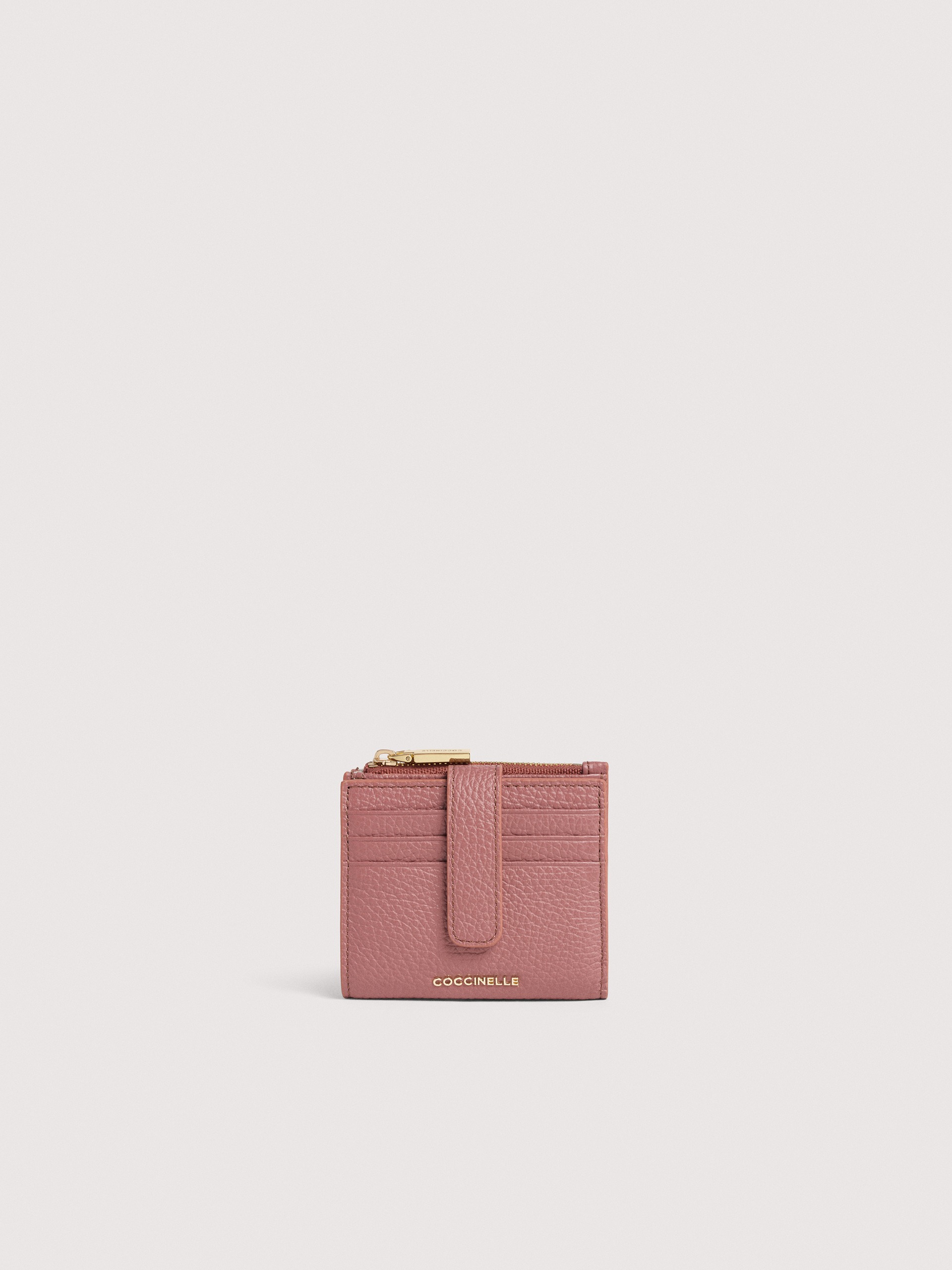 COCCINELLE METALLIC SOFT P55 WINTER ROSE