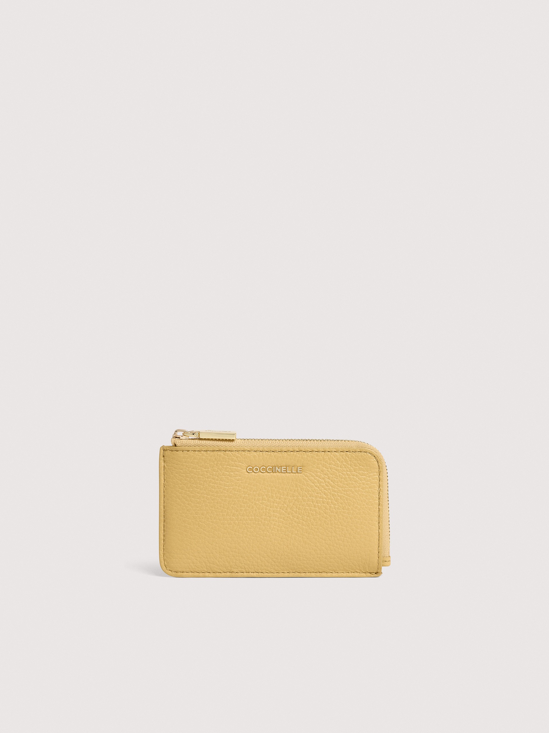 COCCINELLE METALLIC SOFT J06 HONEY