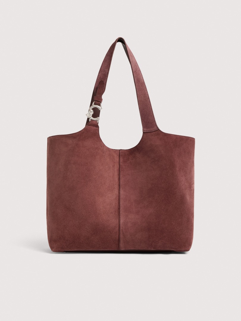 COCCINELLE C EASY SUEDE R49 BERRY