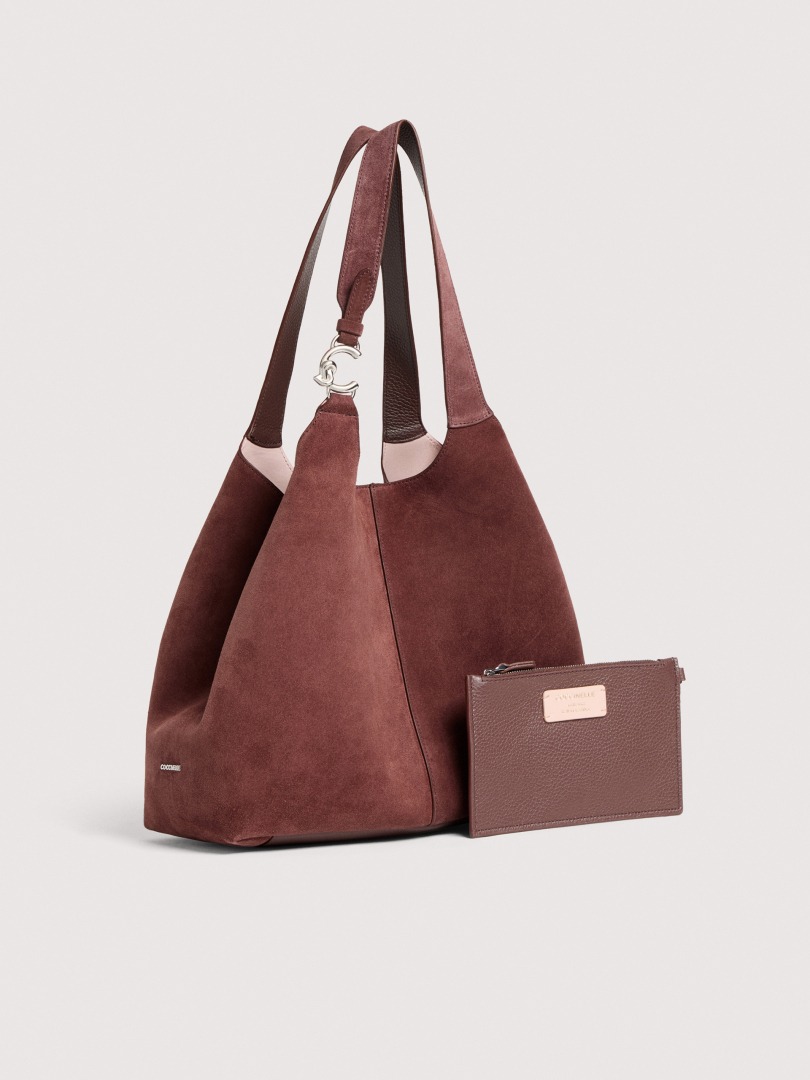 COCCINELLE C EASY SUEDE R49 BERRY - immagine 2