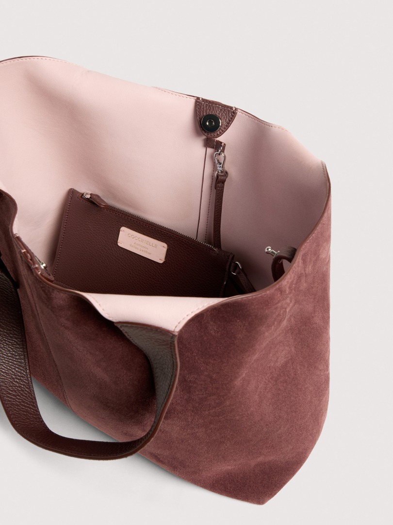 COCCINELLE C EASY SUEDE R49 BERRY - immagine 3