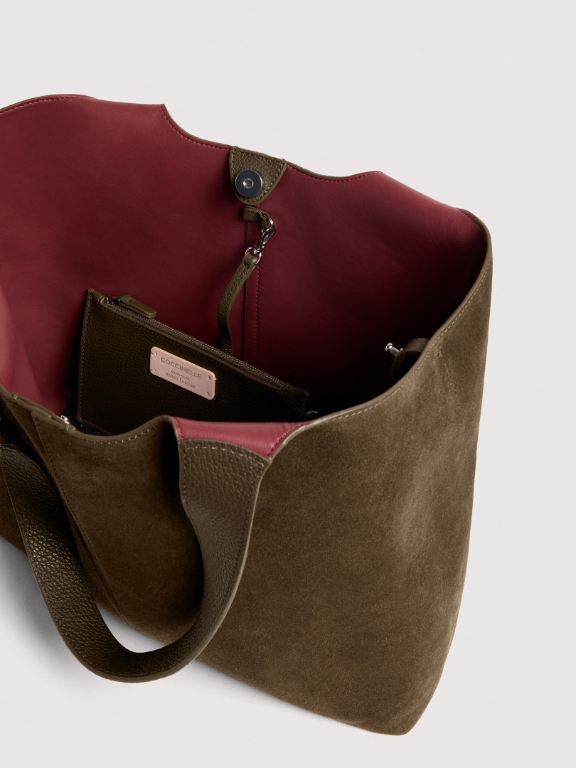 COCCINELLE C EASY SUEDE W25 FANGO - immagine 3