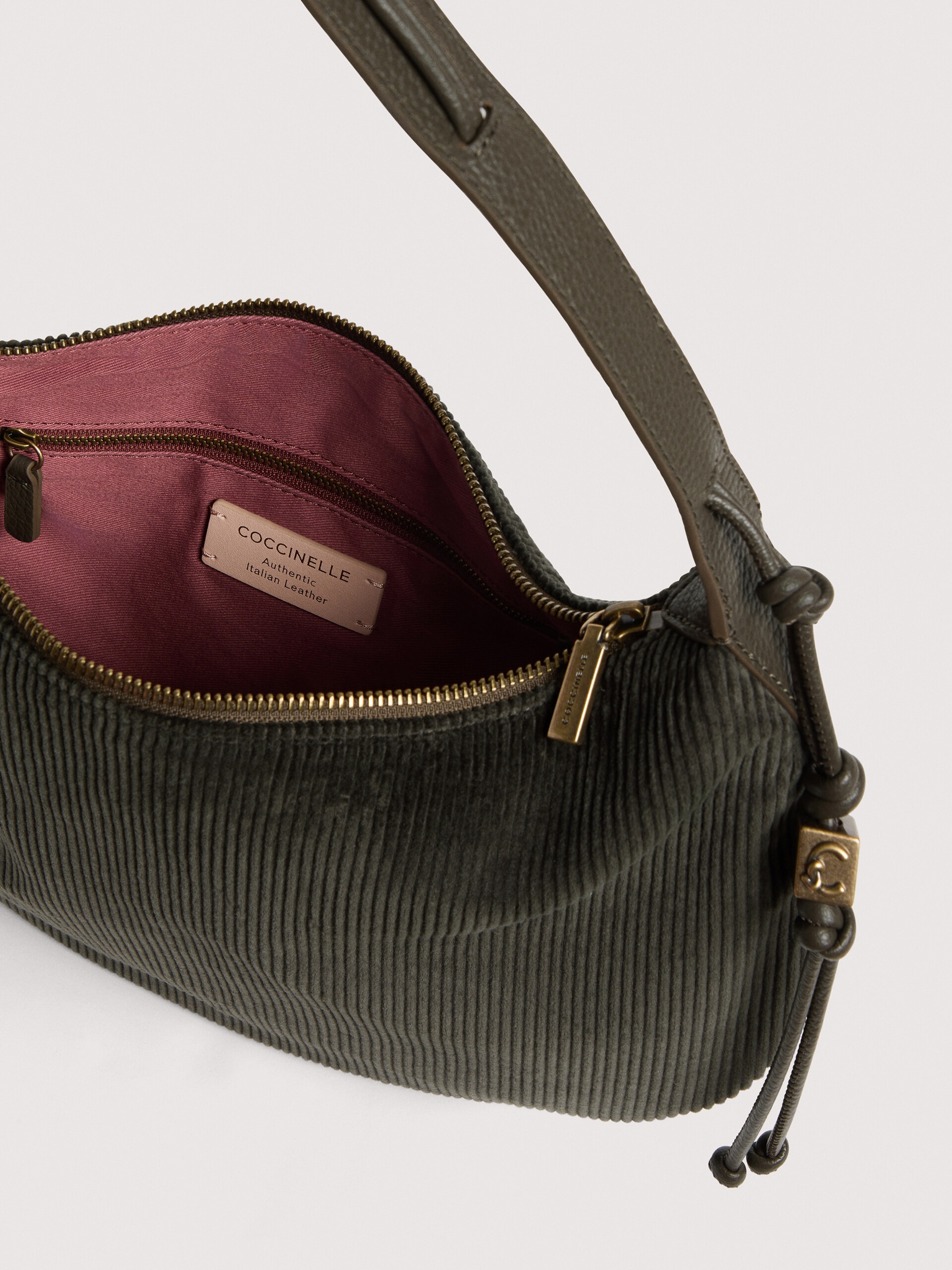Coccinelle THESS CORDUROY W25 FANGO - immagine 3