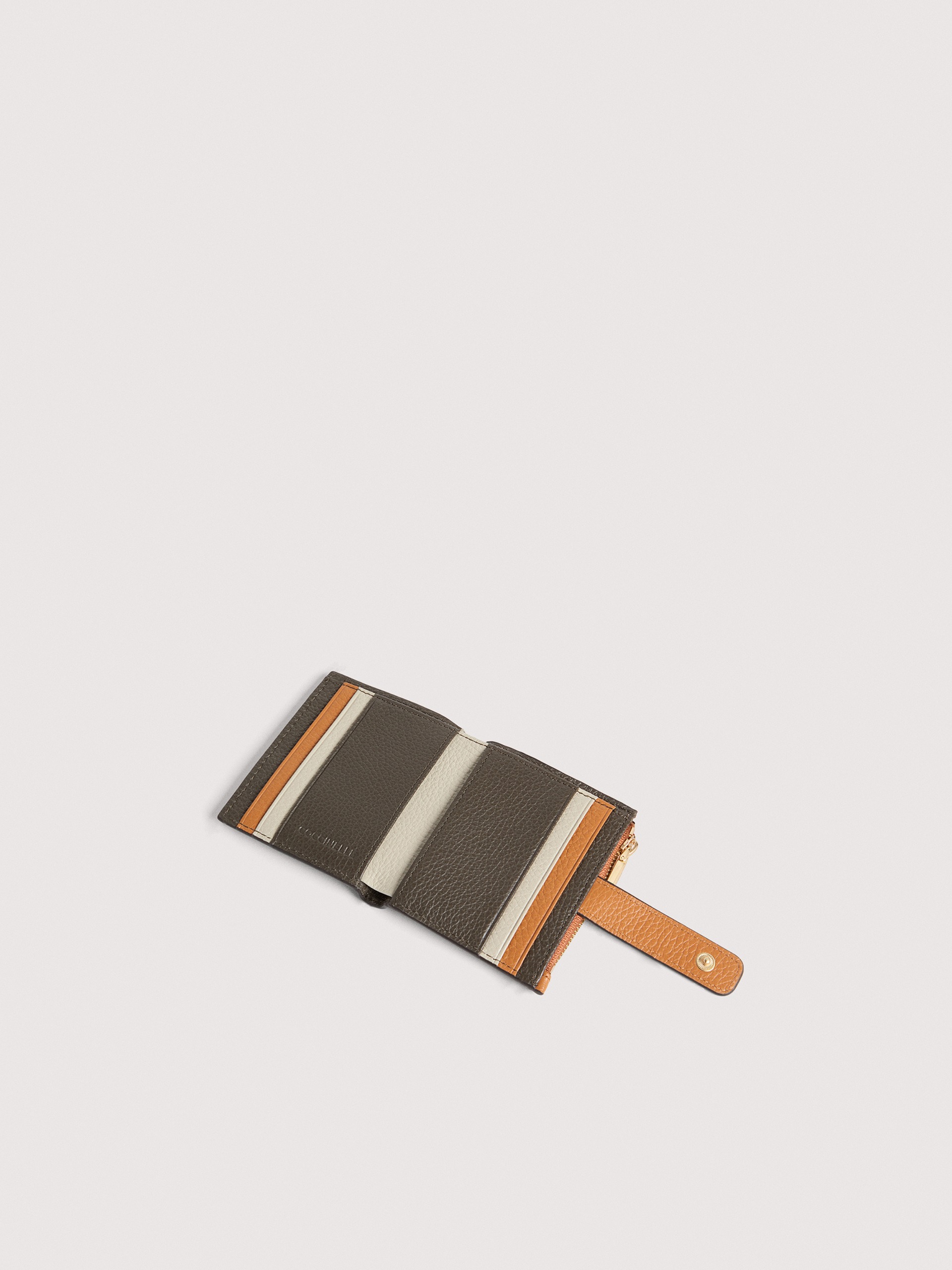 COCCINELLE METALLIC TRICOLOR 805 FANGO ROBI EUCA - immagine 2